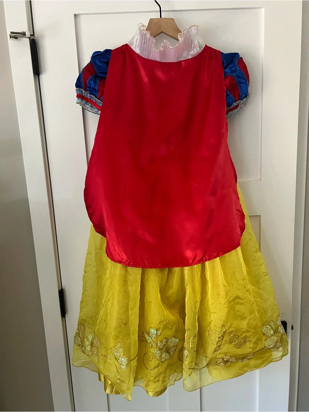 Disney Store Snow White Deluxe Princess Costume Dress Girls Size 7/8